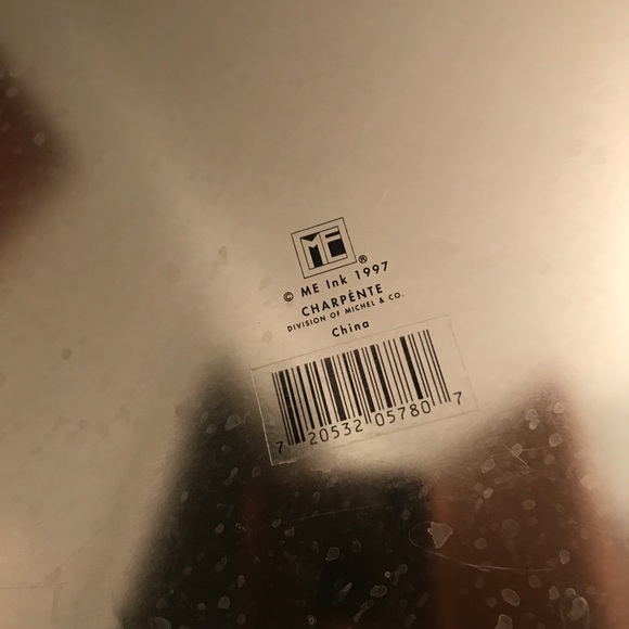 Charpente Santa Claus Vintage Tin Tray Platter Serving Dish Christmas Holiday 97 - Picture 3 of 3